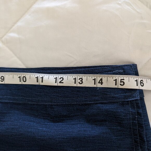 RIPSKIRT Hawaii Women's M Blue Paia Maui Wrap Casual Travel Skirt - Picture 12 of 13